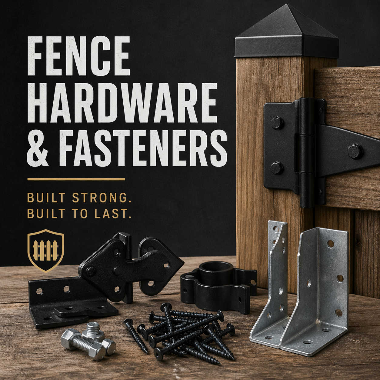 Hardware & Fasteners for Fencing Projects - Fence and Lumber
