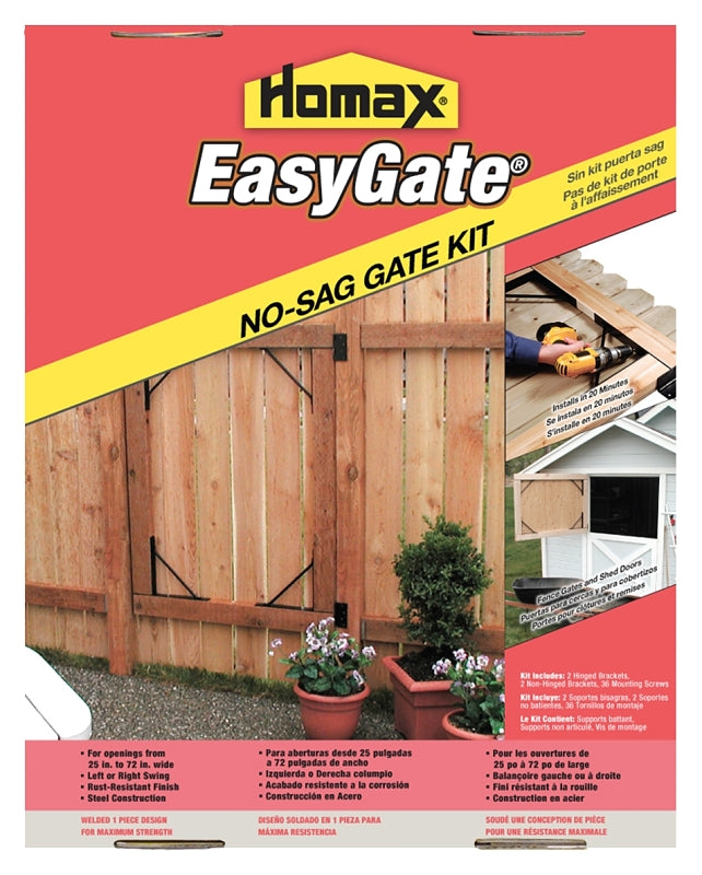 gate bracket kit / anti-sag steel