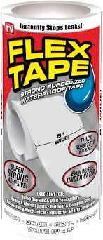 Flex Tape White 5 ft L x 8 in W