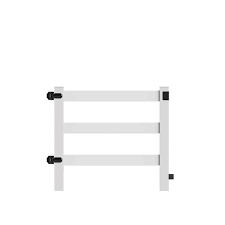 3 Rail Vinyl Gate Upright