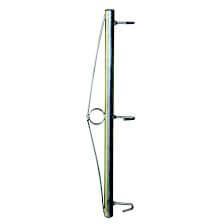 Chain link stretch bar