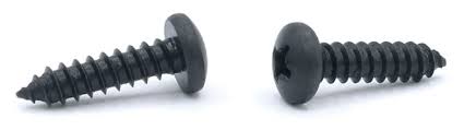 #14 x 3/4 Phil Pan SS Black Screw