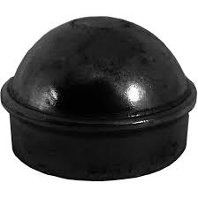 Black 2-3/8" post cap
