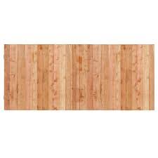 Flat Top 4'x8' Prebuilt Cedar Fence Panel