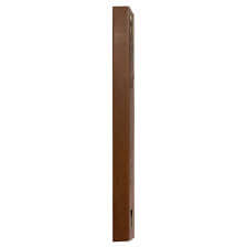 Brown Wood Like Composite 5"x5"x8' Pre Routed Post