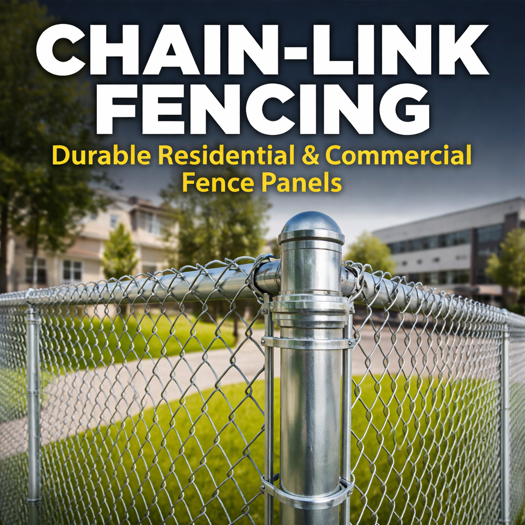 Chain-Link Fencing – Durable Residential & Commercial Fence Panels