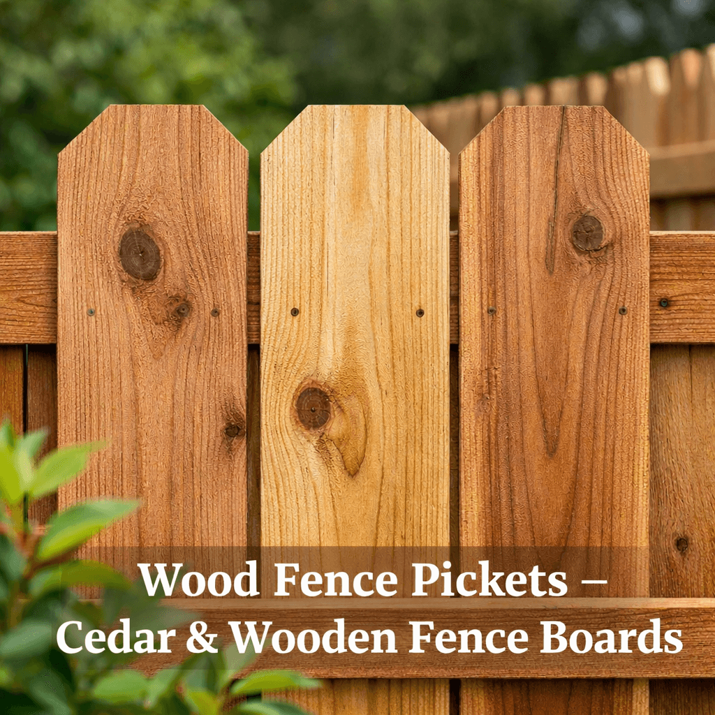 Cedar Fence Pickets - Shop Wood Fence Boards Today! – Fence and Lumber
