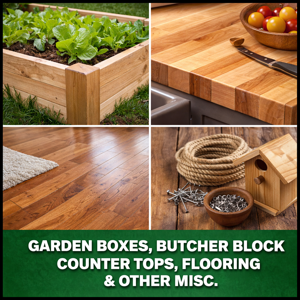 Garden Boxes/ Counter Tops/ Flooring/ Other Misc.