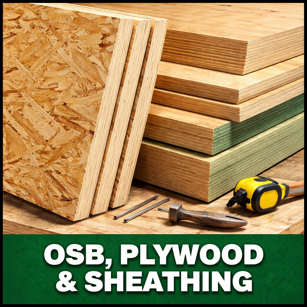 OSB/ Plywood/ Sheathing