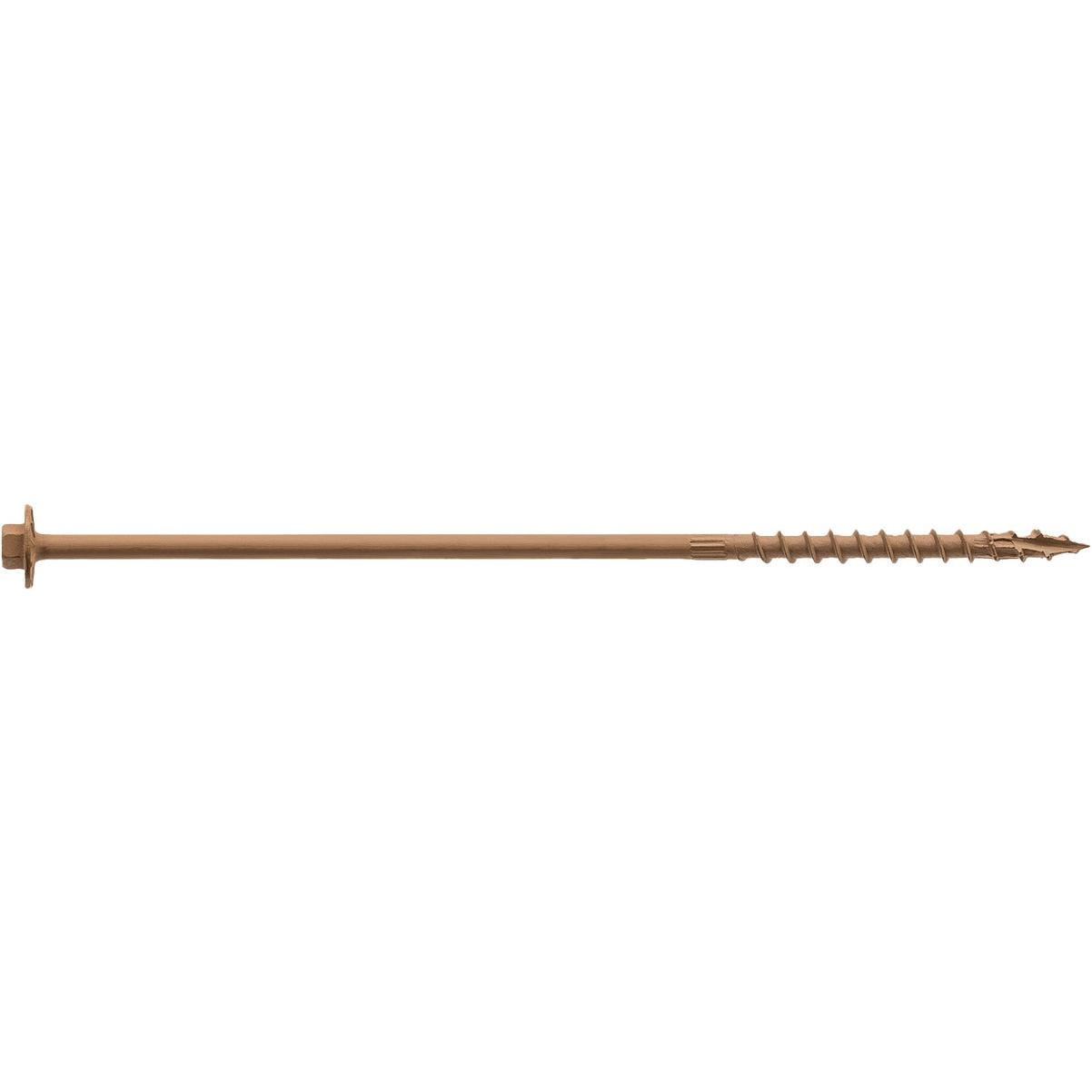 Strong-drive Sdwh Timber-hex Screw 0.195 In. X 8 In. 5/16 Hex, Db Coating