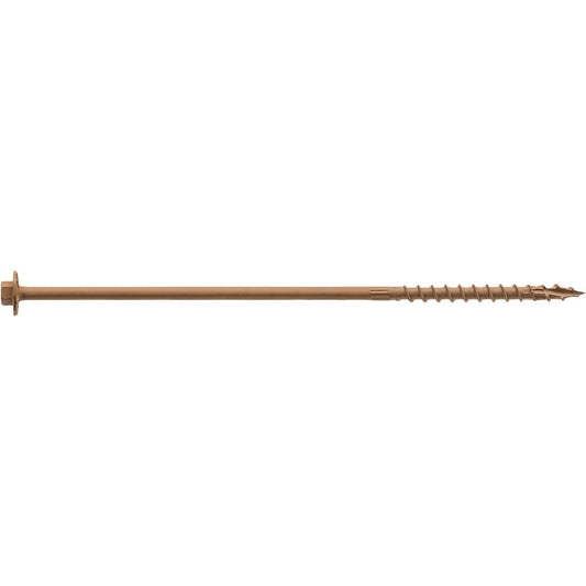 Strong-drive Sdwh Timber-hex Screw 0.195 In. X 8 In. 5/16 Hex, Db Coating