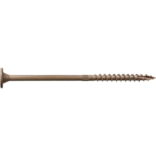 Strong-drive Sdws Timber Screw (exterior Grade) 0.220 In. X 6 In. T40, Tan
