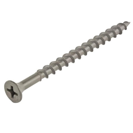 National Nail 297108 Deck Screw  Grey - 1.625 in. x No0.6 - 1 lbs