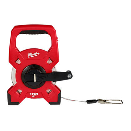 Milwaukee 100 Ft. Fiberglass Open Reel Long Tape
