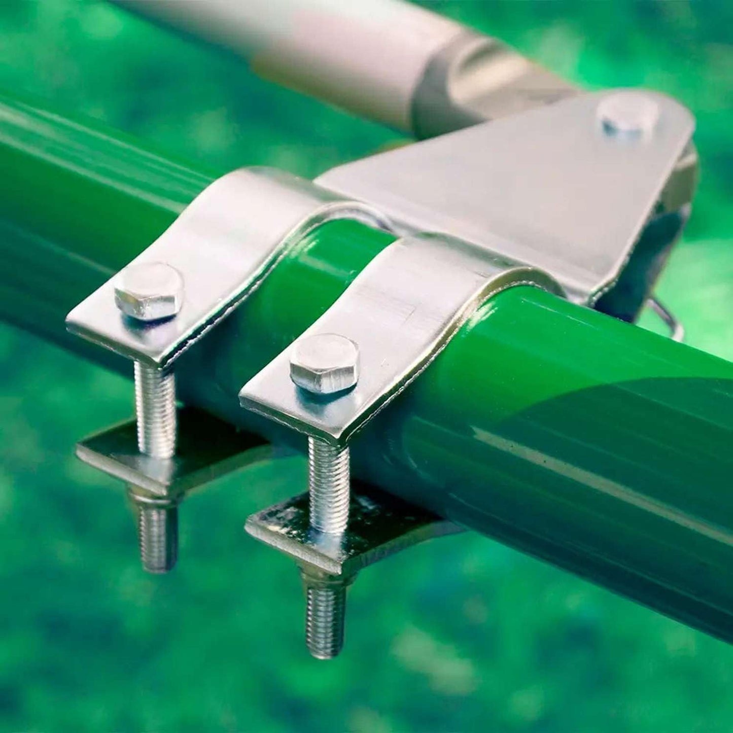 GC GHOST CONTROLS Solar Heavy-Duty Automatic Gate Opener Kit for Driveway Swing Gates with Long-Range Solar Gate Opener Remote - Model TSS1XP