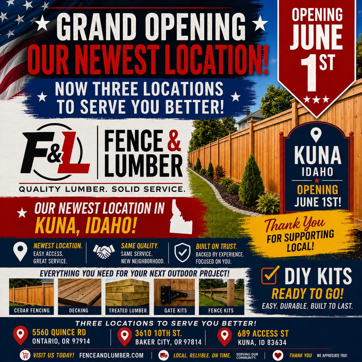 Grand Opening In Kuna Idaho