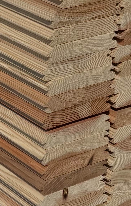 CEDAR Premium 5/4"x6"x16'  Sugi Cedar T&G S4S #1 T/K