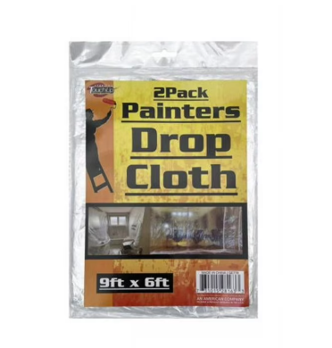 2 Pack 9 x 6 Drop Cloths