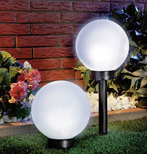 Solar Powered Globe LED Light Lamp