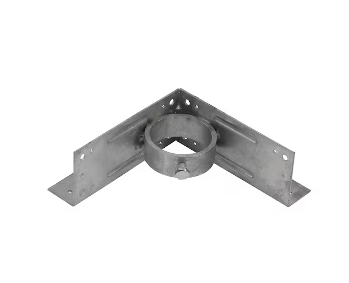 Wood to Metal Bracket (Pipe Rail Tie)