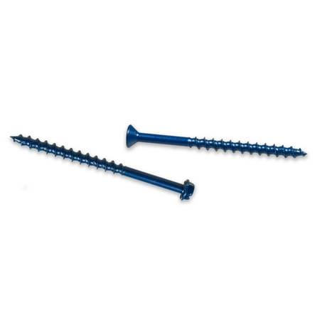 Simpson TNT18134HC25 3/16 x1-3/4 Hex Head Titen Turbo Concrete Screws 25-Pk