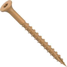 Deck Screw #8 2 Inch Tan Bugle Head With T20 Drive - Model 0356130 1 POUND