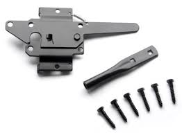 Black Paddle Latch