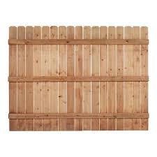 Dog Ear Prebuilt 6’x8’ DE Cedar Panel