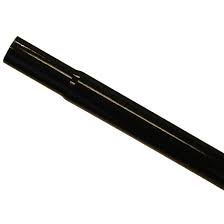 1-5/8 Black Top Rail 16ga
