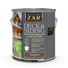 Semi-transparent Deck And Siding Stain In Emerald Gray - Model 68613