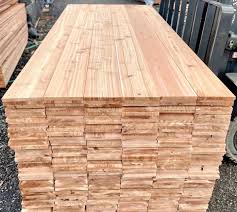 2x8x8' Red Cedar Kiln Dried S4S T/K Utility