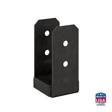 Outdoor Accents 4x4 Blk Post Base APVB44