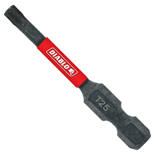 Dt252b Drive Bit, T25 Drive, Torx Drive, 1/4 In Shank, Hex Shank, 2 In L