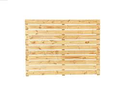 Horizontal Semi 6'x8' Prebuilt Cedar Fence Panel