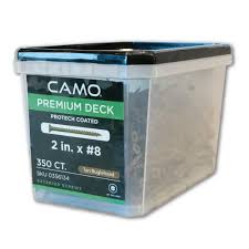2″ CAMO ProTech Coated Deck Screw – Tan (100 sq/ft)