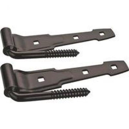 Prosource LR-174-PS Screw Hook and Strap Hinge  Steel  Powder-Coated