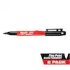 INKZALL Black Fine Point Jobsite Permanent Marker
